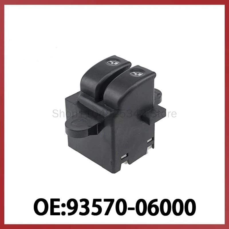 93570-06000 Interruttore Regolatore Finestrino Elettrico per Hyundai Kia, Interruttore di Controllo Alzacristalli