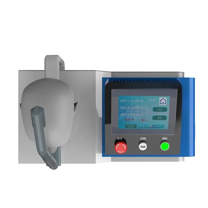 DT-Z187 breathing tube air flow resistance tester for snorkeling