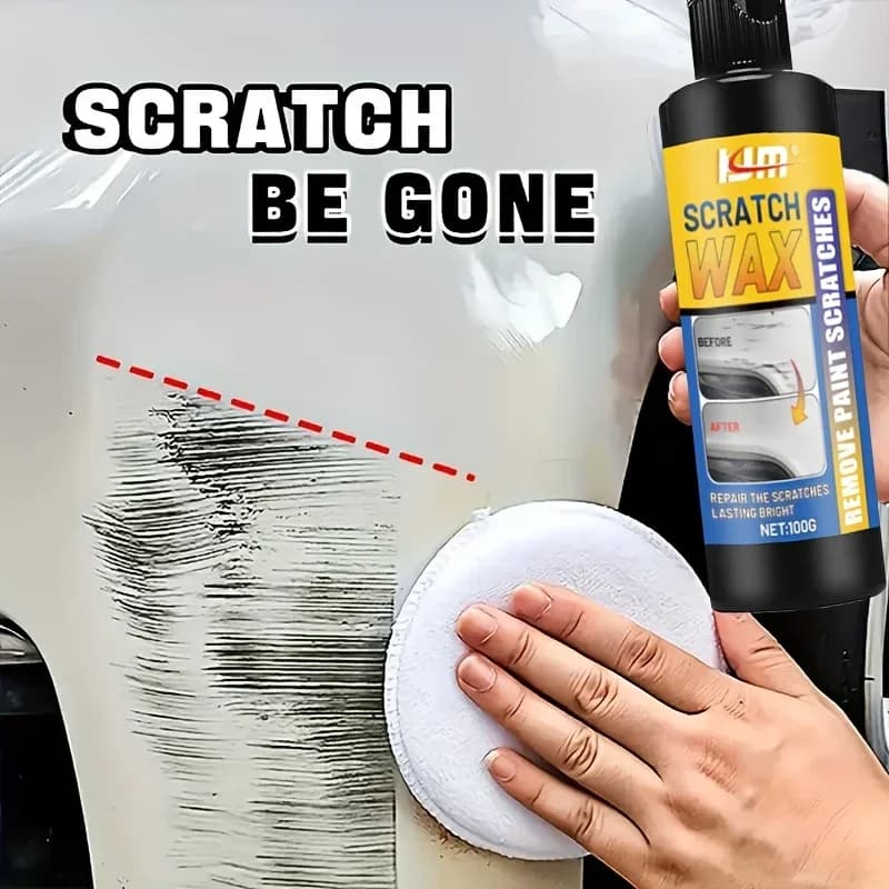 Pasta universale per riparazione graffi auto: kit multiuso per rimozione graffi, lucidatura e restauro per la maggior parte dei tipi di vernici e veicoli