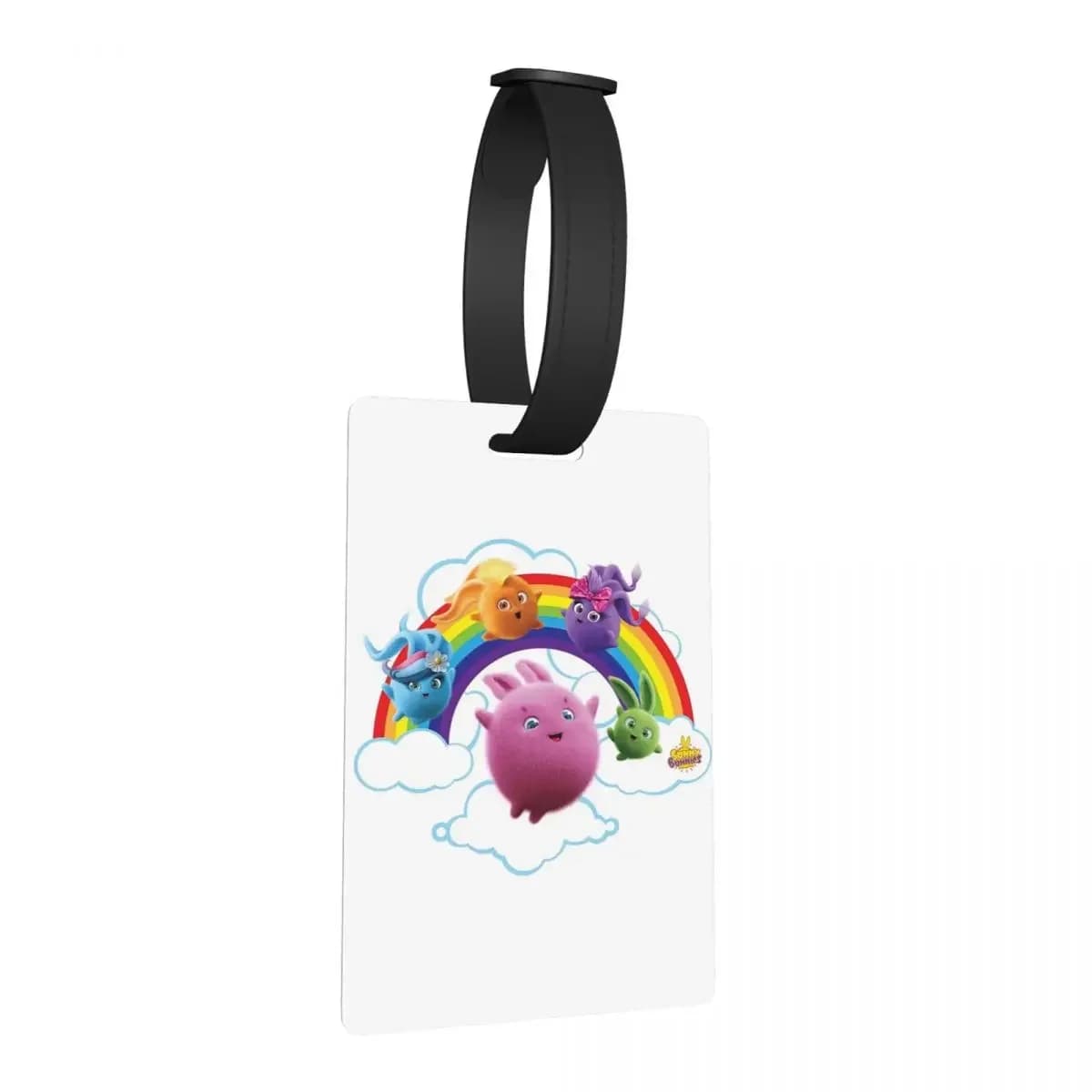Sunny Bunnies - Rainbow Bunnies Etichette per bagagli Accessori per valigie Viaggi Carino Bagagli Etichetta d'imbarco Porta etichette ID Nome Indirizzo