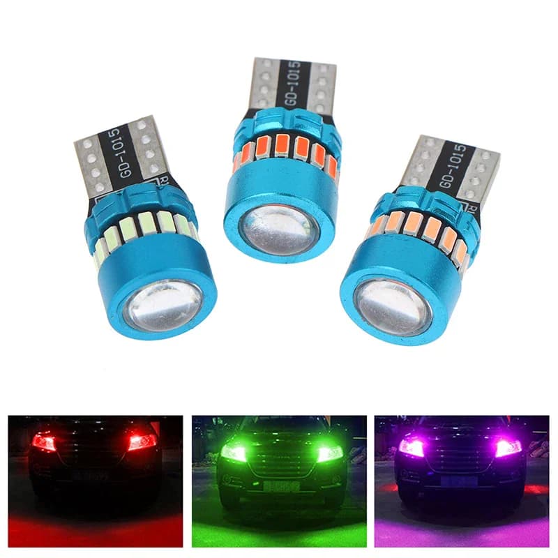 Soluzione completa di illuminazione a LED Canbus T10 per interni auto/camion e targhe