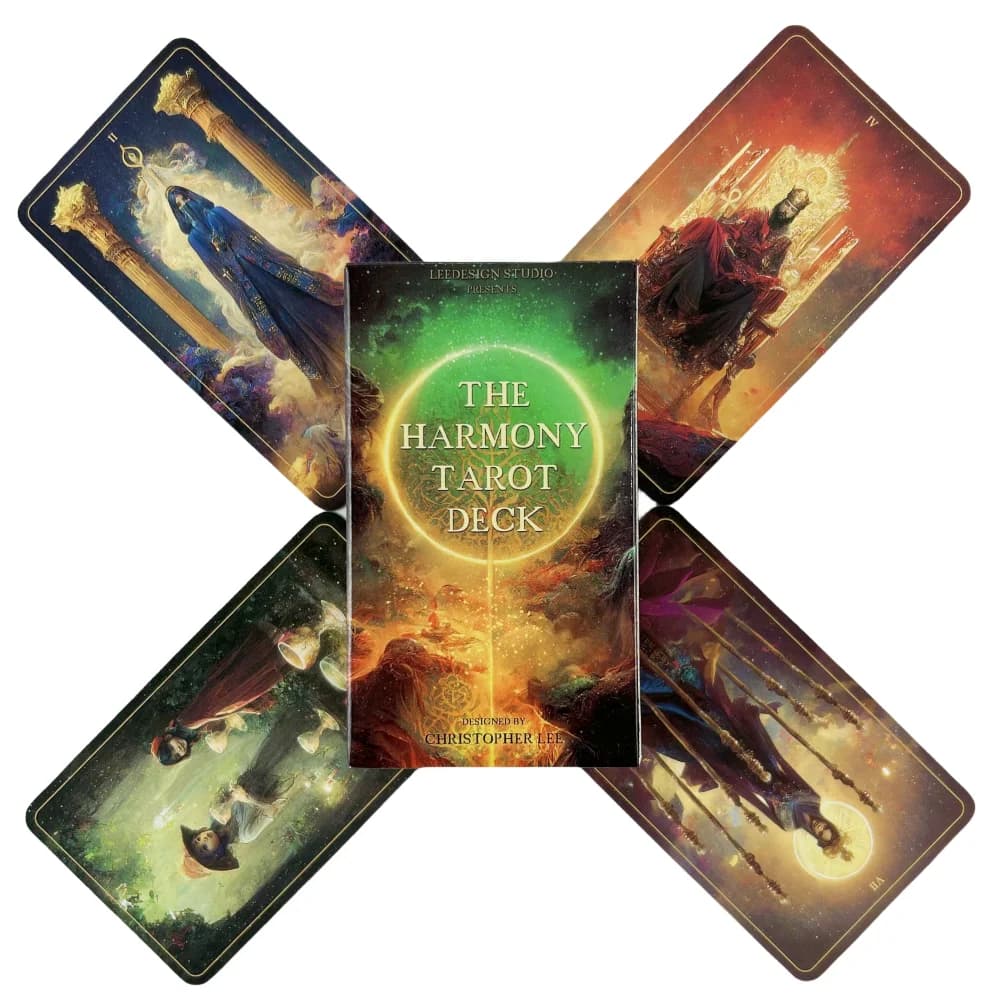 The Harmony Tarot Deck Cards Un mazzo da 78 Oracle English Visions Divination Edition Borad Playing Games