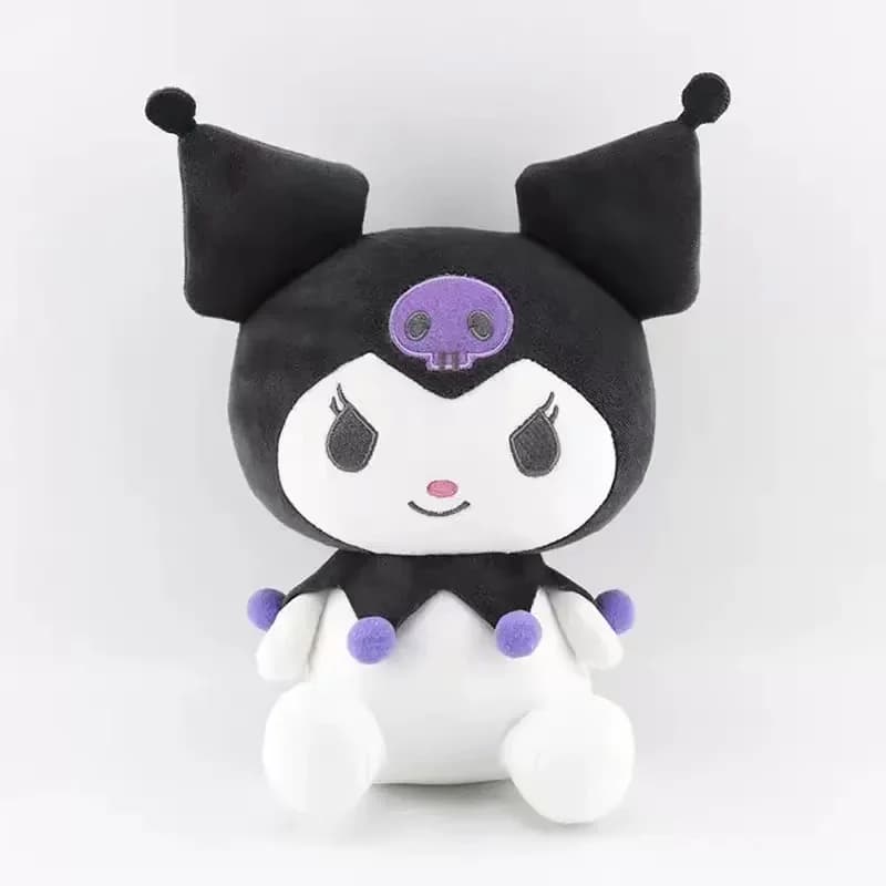 Peluche Sanrio Hello Kitty da 20cm, Morbido Cuscino a Forma di Gatto Rosa, Giocattolo in Peluche KT, Regalo di Compleanno per Ragazze