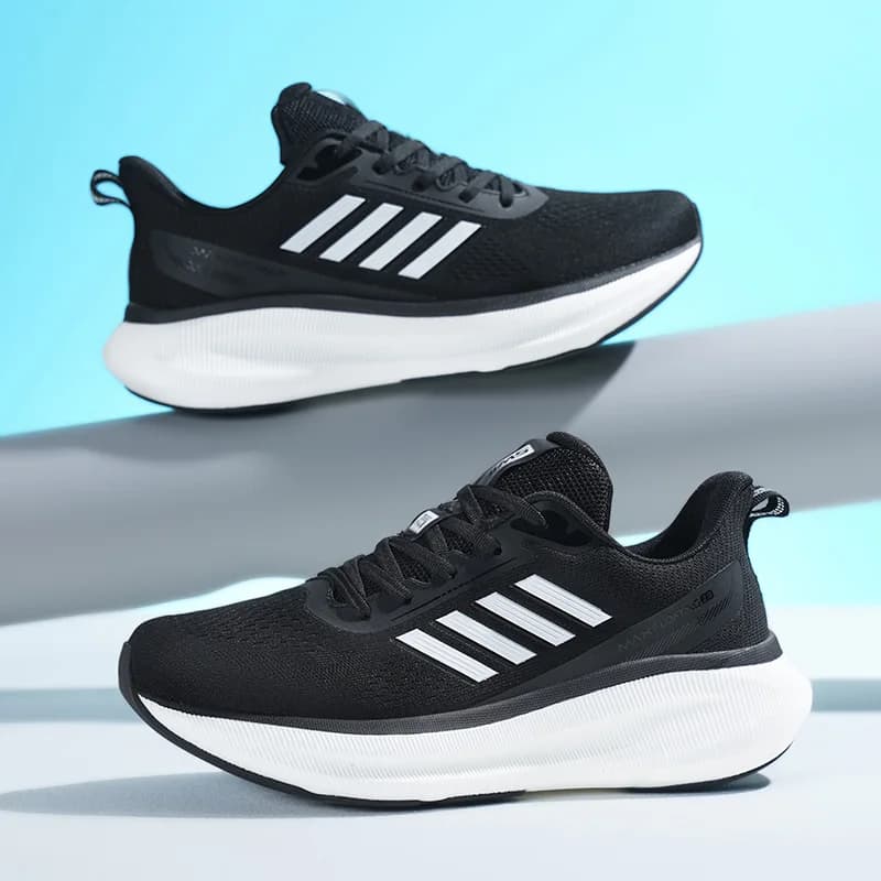 Nuove Scarpe da Corsa da Uomo, Traspiranti in Mesh, Sneakers di Lusso Antiscivolo per Jogging e Outdoor, Ammortizzate, per Coppie, Scarpe Off-road