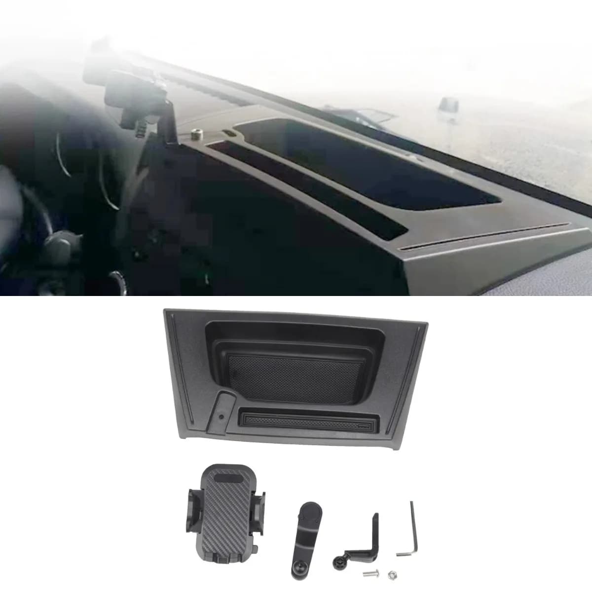 Portaoggetti laterale per auto Porta cellulare Portabicchieri per JK Wrangler 2011-2017 Kit carrozzeria Accessori auto