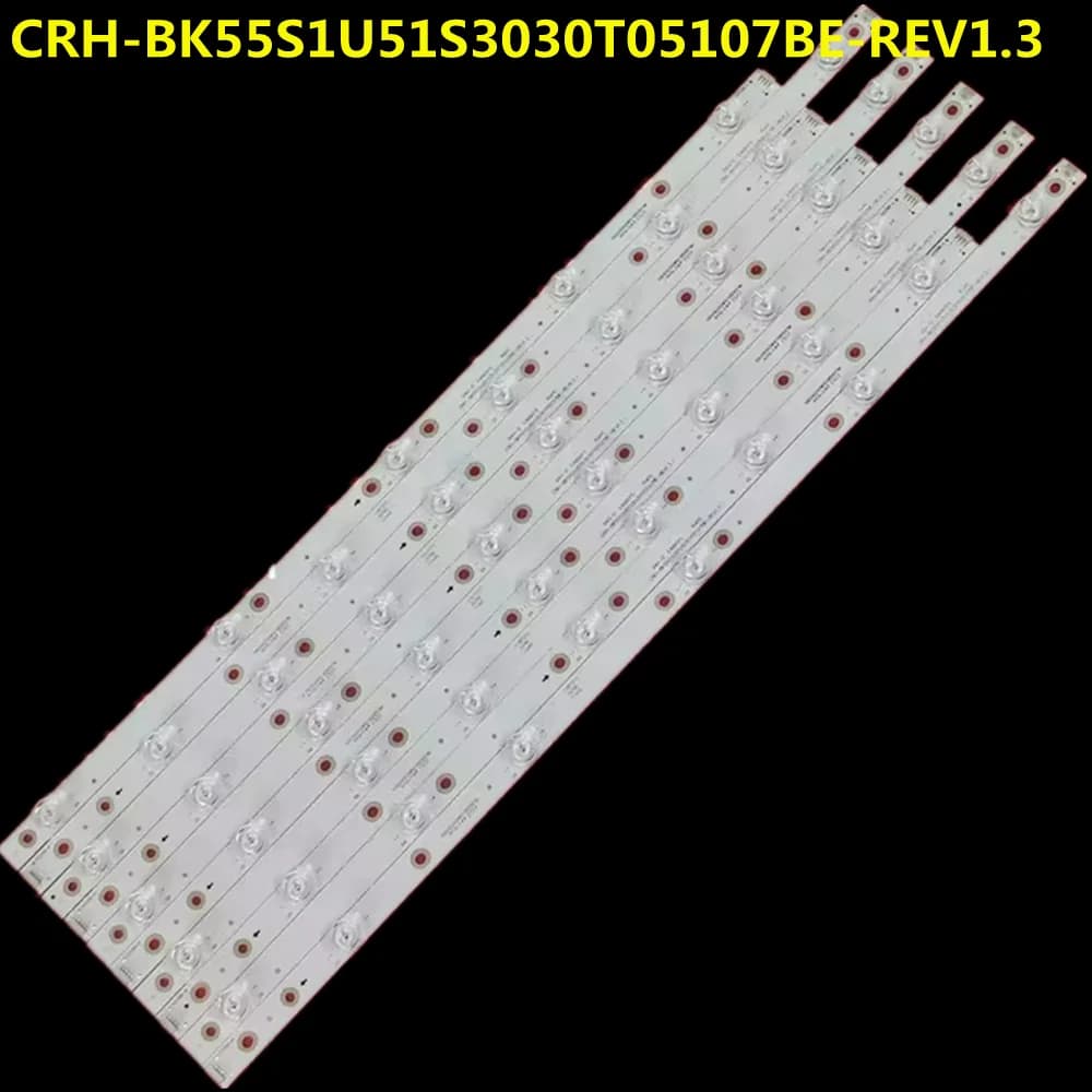 Striscia di retroilluminazione a LED da 20 kit per TH-55FX500C LC-55Q7030U LC-55Q7040U LC-55Q7000U CRH-BK55S1U51S3030T05107BE -REV1.3 HZ55A68E