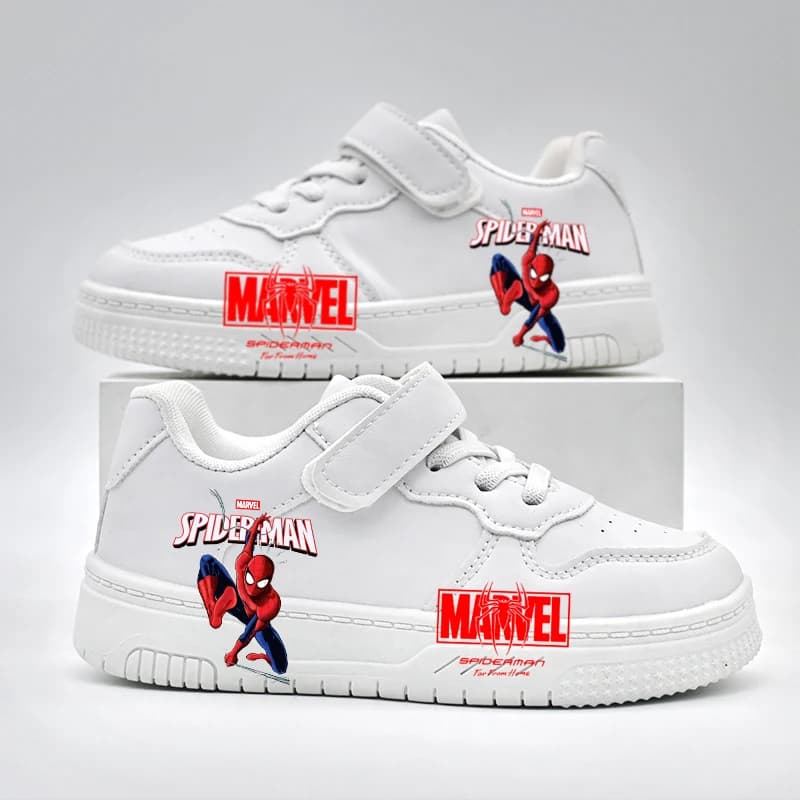 Disney Spiderman Kids Casual Shoes, Kids New Design Sports Shoes, Anti-slip Sports Shoes For Boys And Girls
