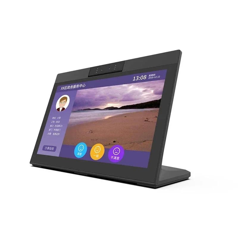 Tablet PC OEM RK3399 3288 Tablet Android NFC POE 14 inch L-shaped for POS feedback