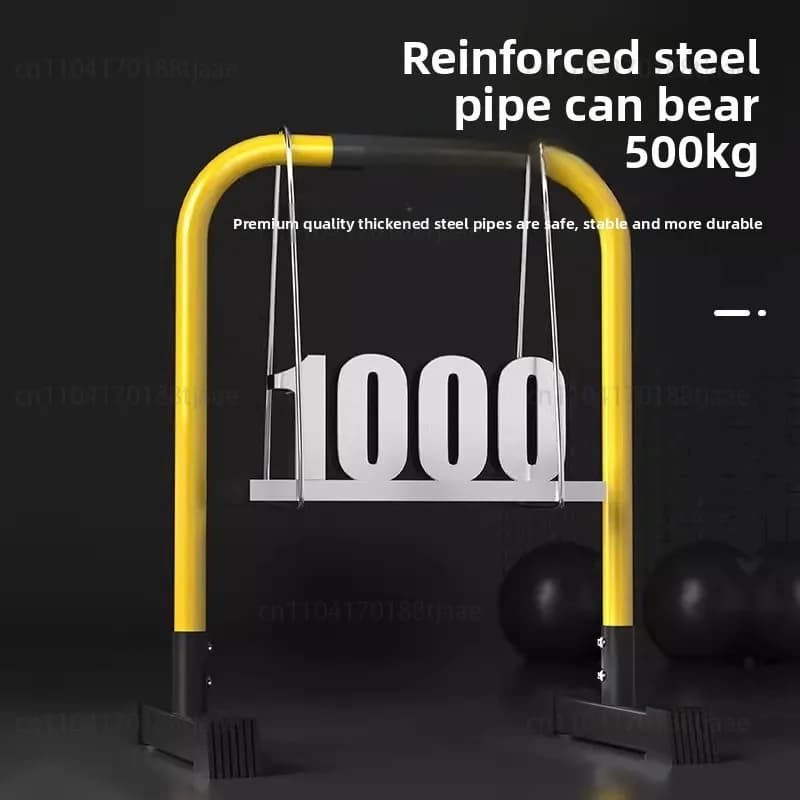 Adjustable Fitness Equipment with Parallel Bars for Home Use, Traction Device, Folded Arm Extension