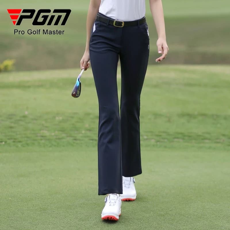 Pantaloni da golf da donna PGM Primavera Estate Slim Fit Pantaloni corti a zampa d'elefante impermeabili ed elastici KUZ128