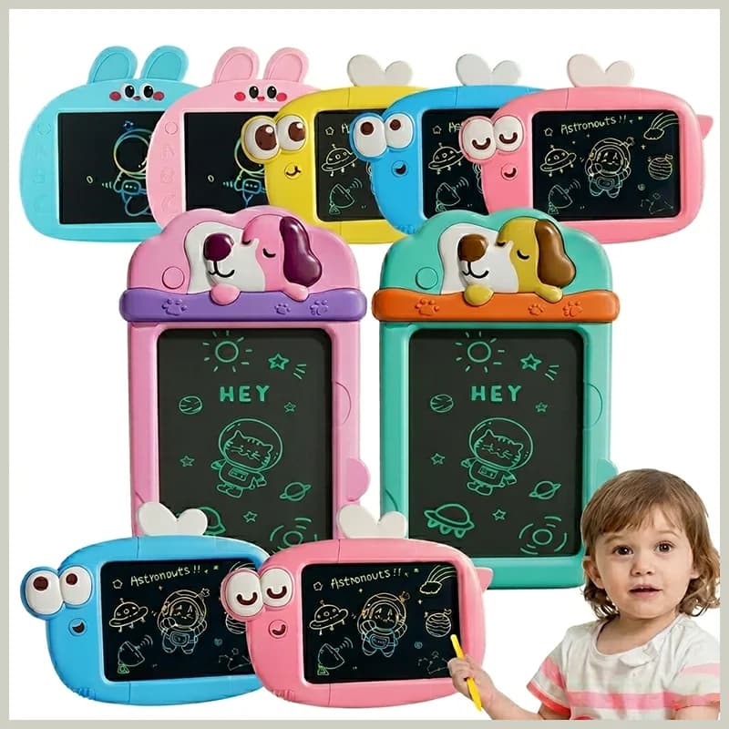 Tavoletta LCD per Scrittura, Lavagna Magica per Bambini, Strumento Educativo per Disegno e Pittura, Blocco da Disegno per Graffiti, Regalo di Compleanno