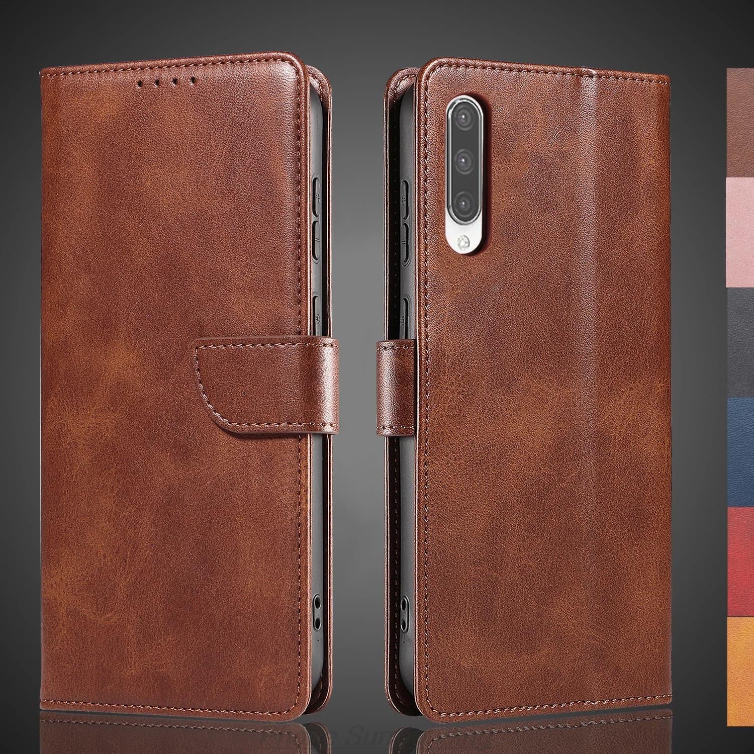 Wallet Flip Cover Leather Case for Xiaomi Mi 9 lite / Xiaomi CC9 Pu Leather Phone Bags protective Holster Capa Fundas Coque