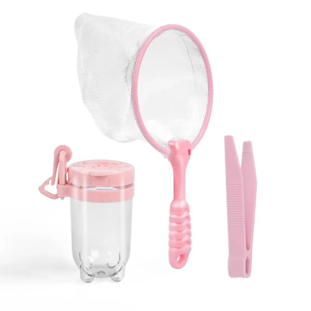 Exterior Set for Naturalistic Adventures: Pliers, Clips, Exploration Tool, Food Container, Pinza, Sand for Bugs, Collector