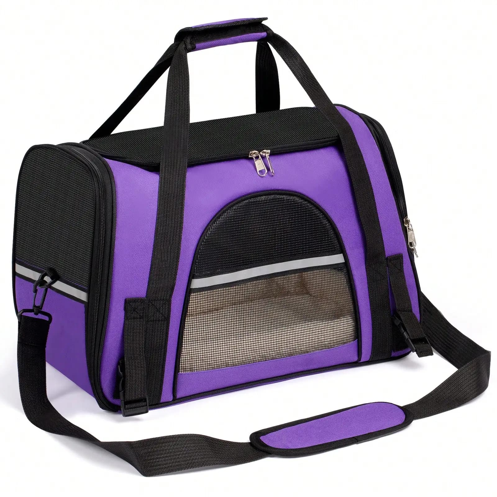 Cat Carriers Dog Carrier Pet Carrier For Small / Medium Cats Dogs Puppies (Up To 20lbs), TSA Airline Approved Small Dog Carrier Soft Sided, Collapsible Waterproof Travel Puppy Carrier
