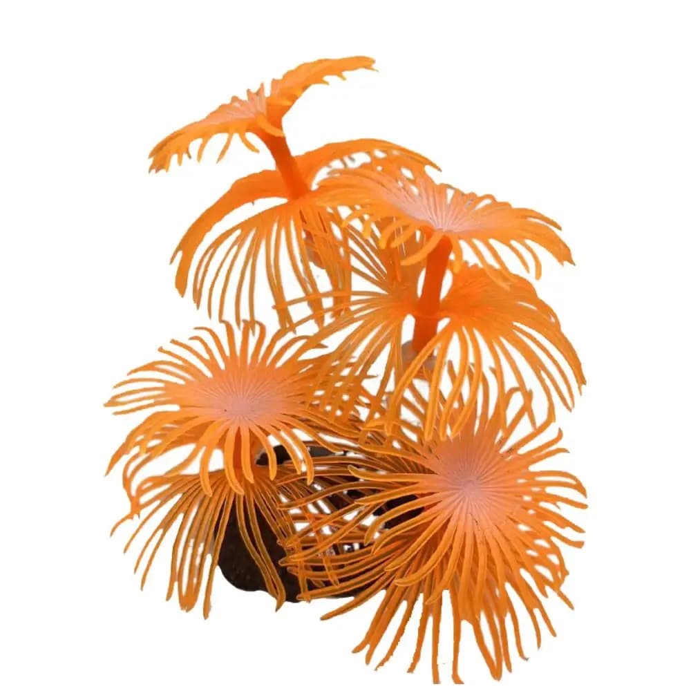 Simulazione decorativa del corallo artificiale Acquario in silicone Acqua Erba Morbida pianta di corallo finto Paesaggio di corallo subacqueo falso