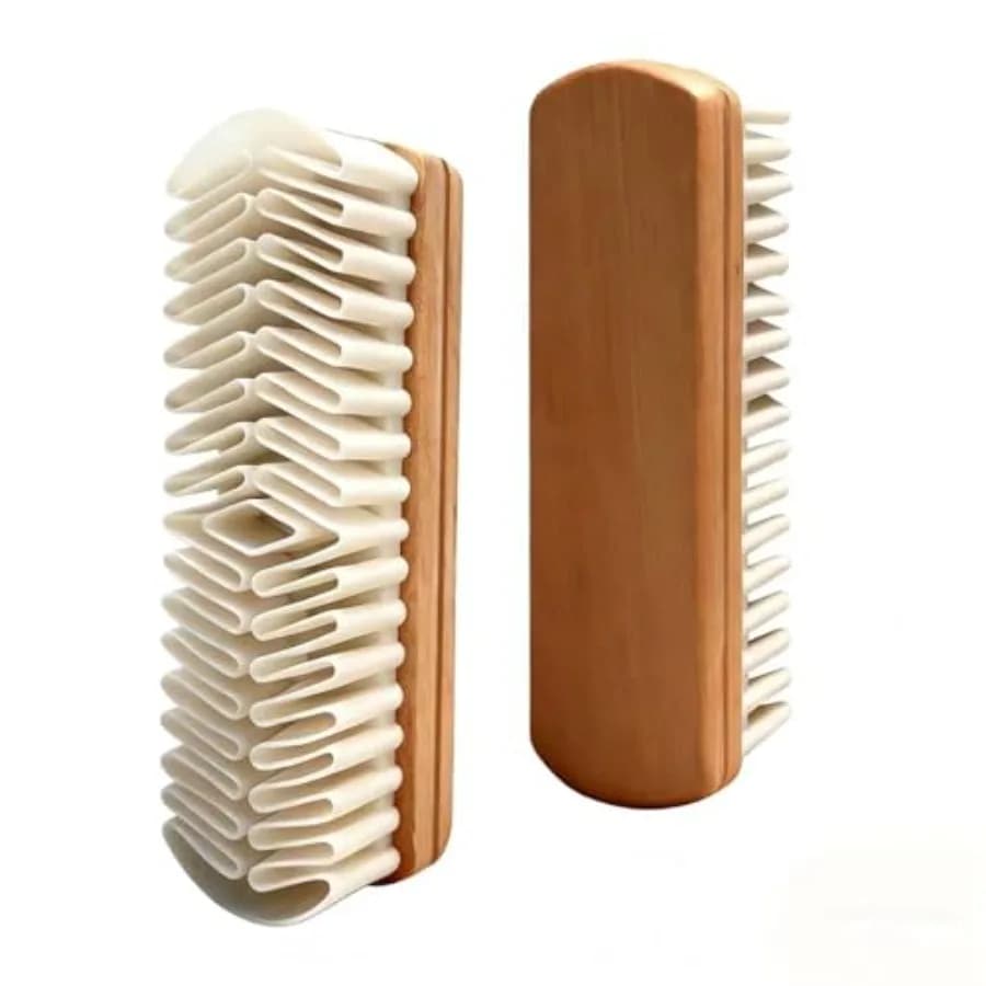 2 Pack Suede Brush and Suede Eraser, Suede Brush for Shoes, Suede Eraser for Shoes, Universal Suede Cleaning kit for Shoes, Bag