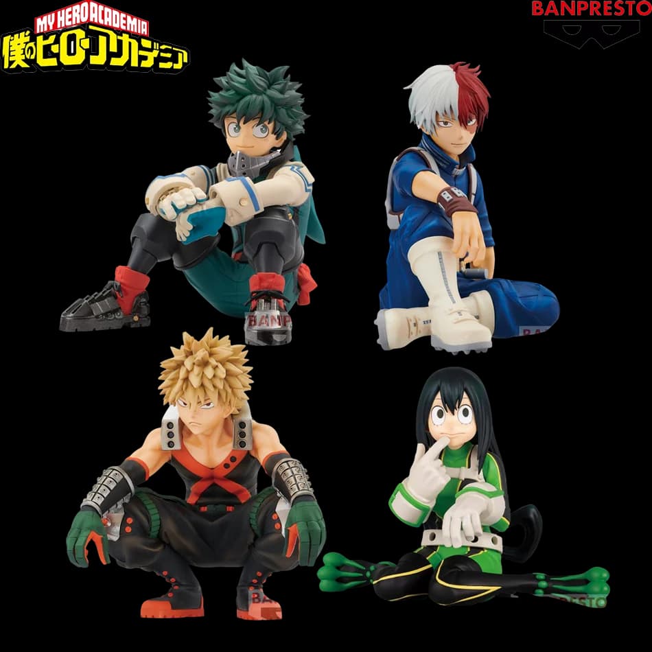 My Hero Academia Anime Figura Shoto Bakugou Boku Izuku Duke Pvc 11 cm Action Figures Personaggio anime Collezione regalo Regali della serie