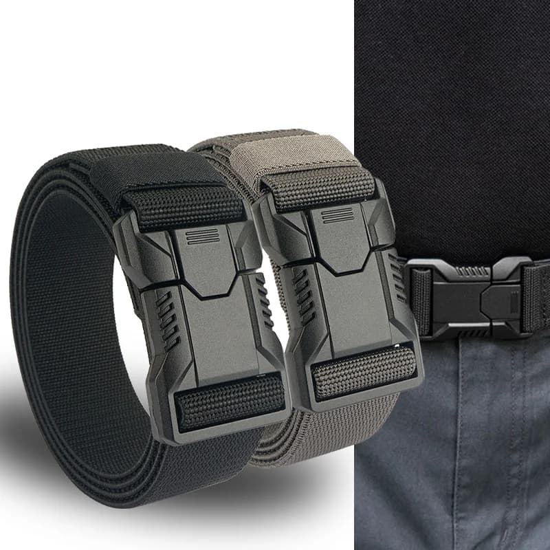 Men's canvas belt breathable light quick disassembly outdoor sports mountaineering racing sports belt