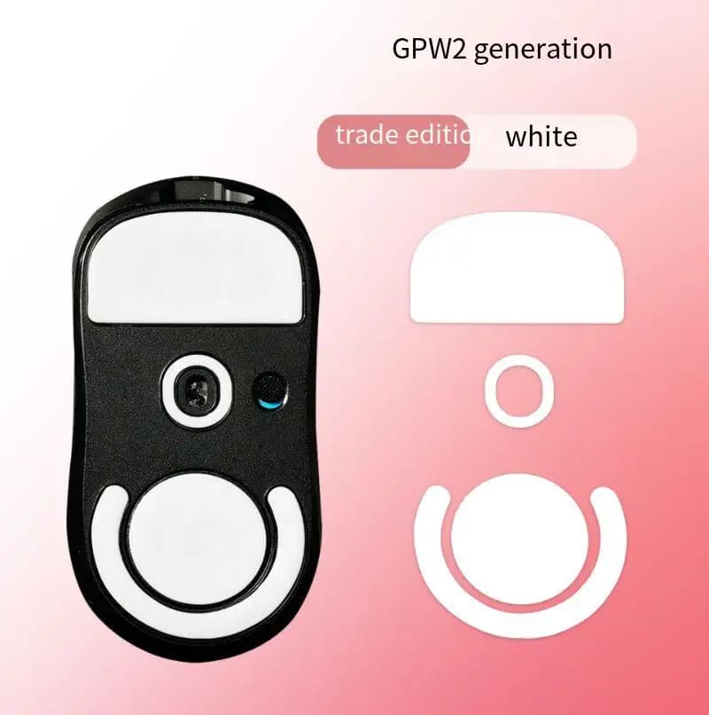 Sostituzione patch piede mouse Teflon Logitech g502 patch piede vetro gpw seconda generazione 3 anti-collasso versione ghiaccio patch piede