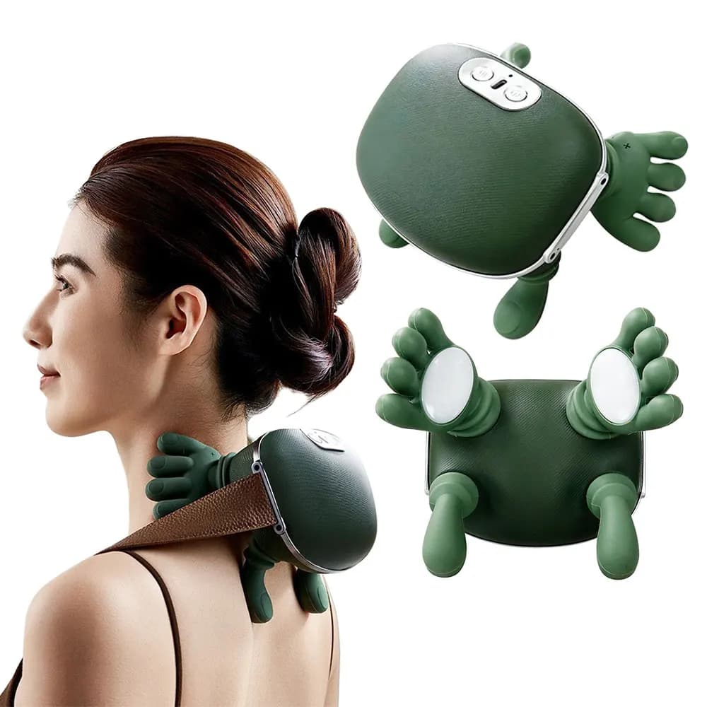 Electric Massage for Collo and Spalle, Bionic Massage Instrument Background for Muscular Textiles, Backbone, Spalle and Cervicale Column