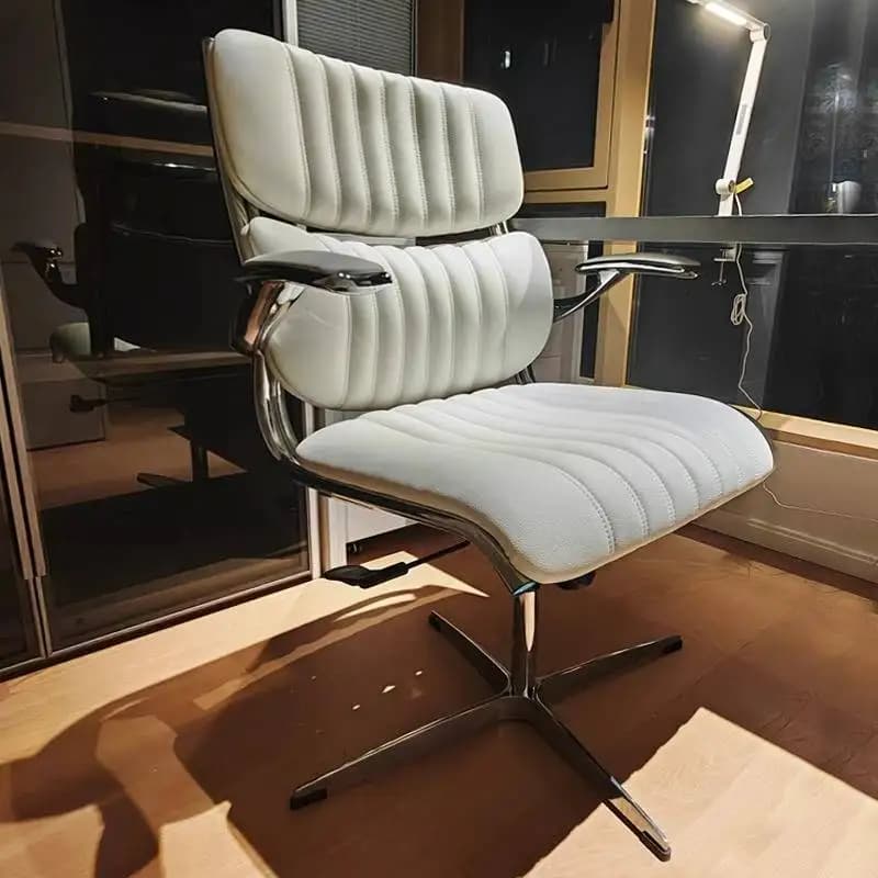Sedia da ufficio ergonomica orgogmica Cuscino con braccioli Sedia da ufficio direzionale Vanity Sedia da gioco Comodi mobili Sillas De Oficina