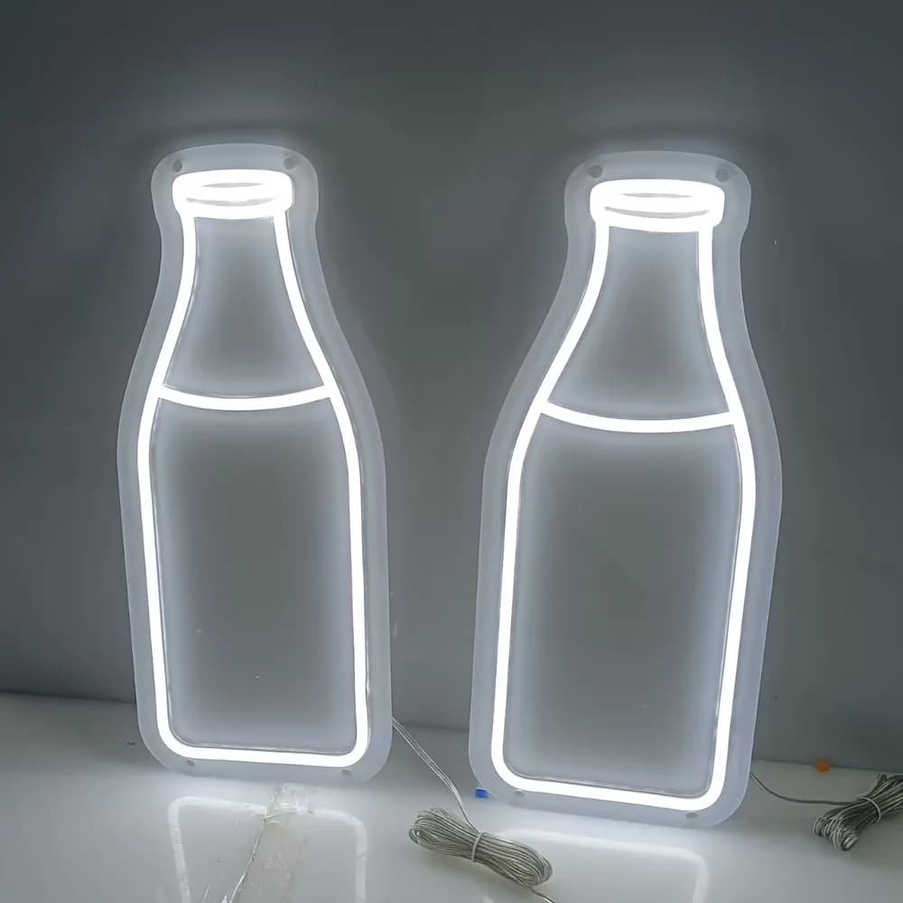 Decorazione da parete al neon personalizzata - Insegne al neon a LED con nome/mensaggio personalizzato per camera da letto, bar, eventi | Luce luminosa e morbida, installazione semplice