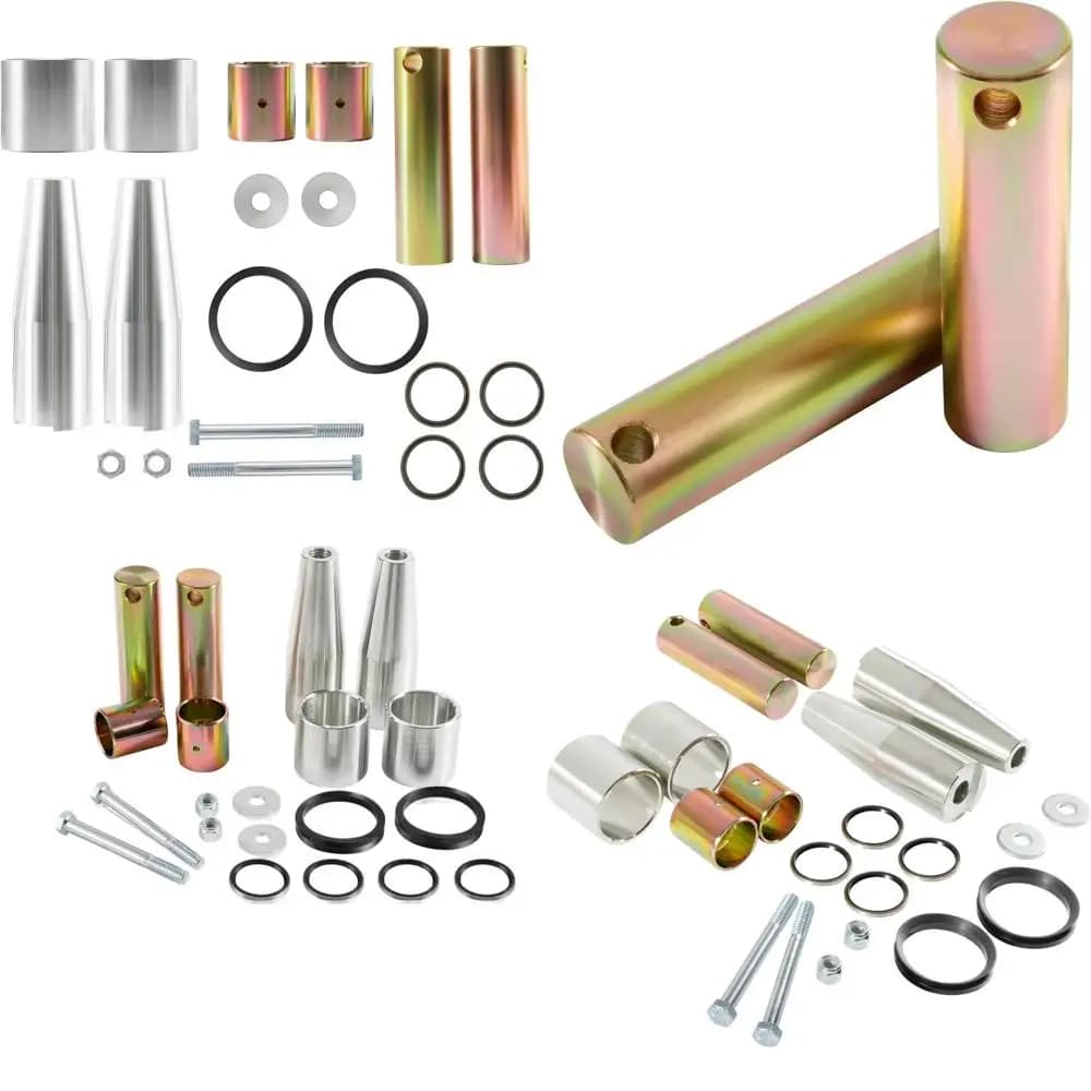 Kit Perni e Boccole per Minipale Modelli S220, S250, S300, S330, A300, T250, T300, T320 con Braccio Inferiore e Superiore del Benna