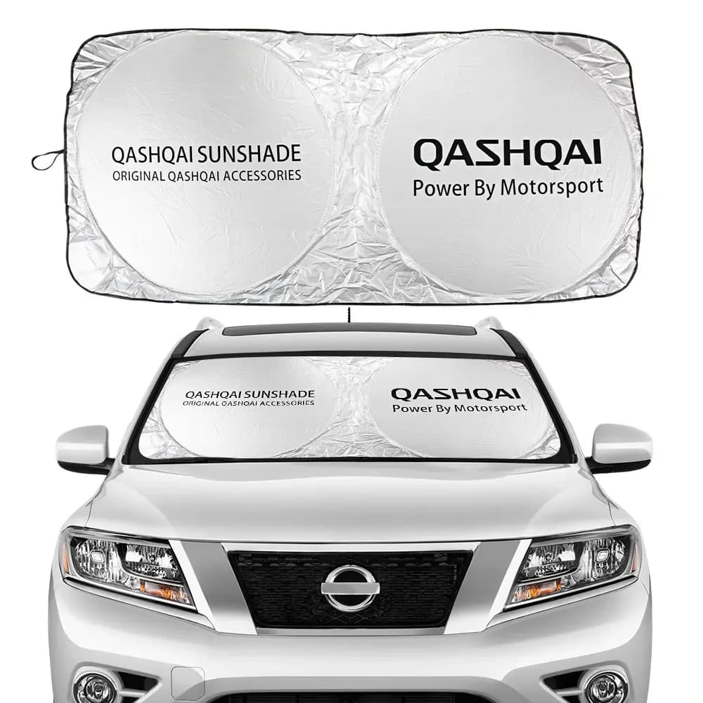 Parabrezza per auto Parasole Parasole Coperture Visiere per finestrino anteriore per Nissan Qashqai J10 J11 2018 2019 Auto Windowsshade Accessori