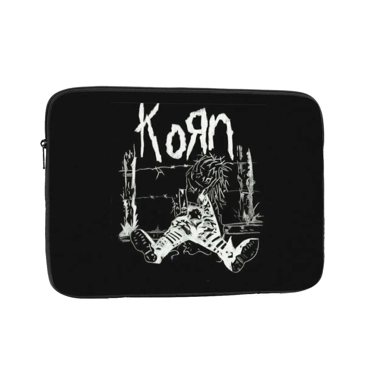 Korn Rock Music Custodia protettiva per laptop Borsa per notebook da 10 12 13 15 17 pollici Custodia antiurto per tablet