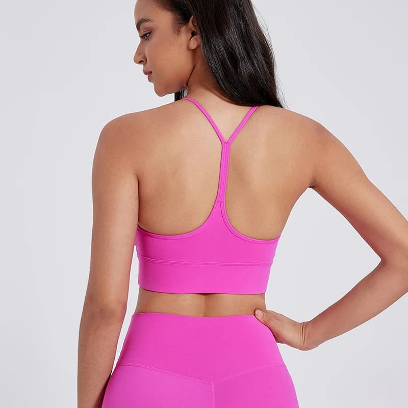 Y shape women's yoga sports bra high strength soft fitness sports bra Top fit full gym for yoga