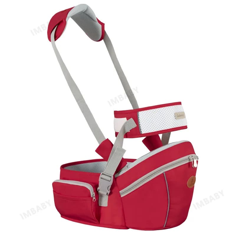 Nuovo Marsupio Ergonomico Portatile per Neonati e Bambini, con Seduta Ergonomica e Supporto Lombare, Marsupio Frontale Tipo Canguro per Attrezzatura Neonato
