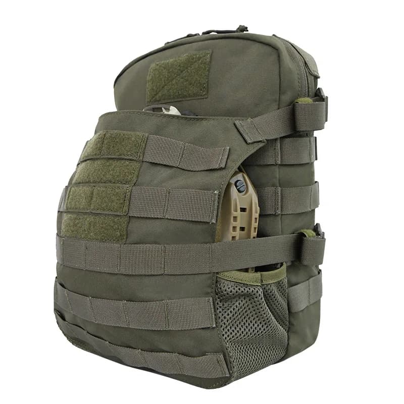 Tactical vest with hydraulic bag, spring pocket, expandable helmet, Hunting equipment, Hiking and Airsoft