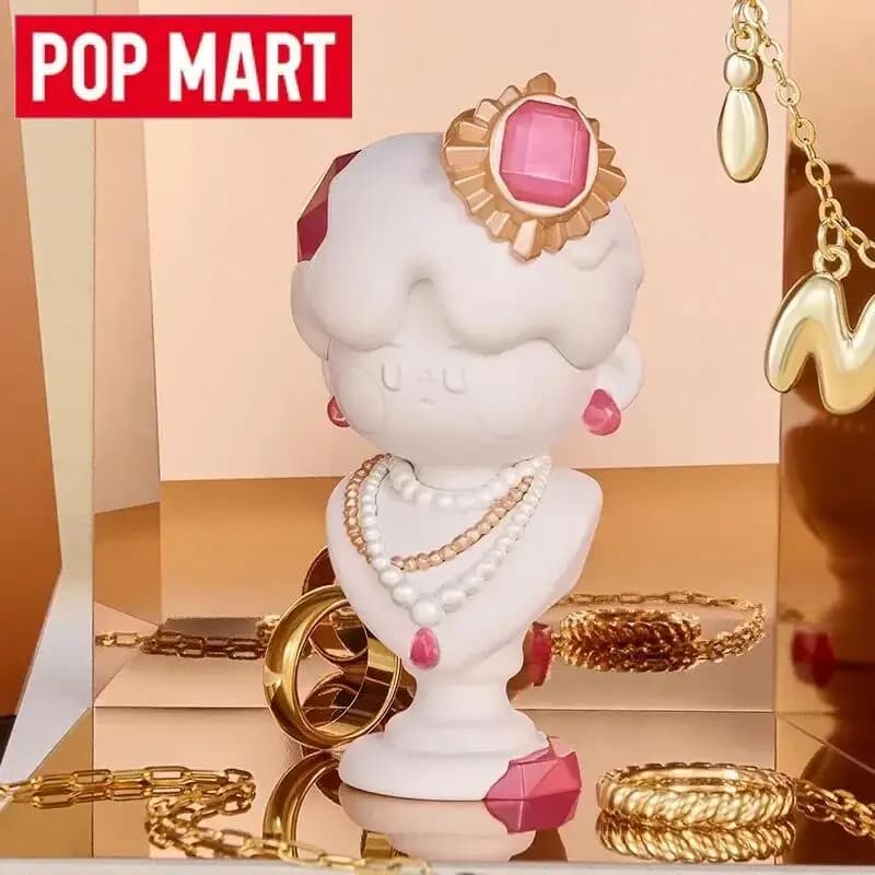 POP MART Pino Jelly Serie dura e lucida Scatola cieca Scatola misteriosa Guess Bag Giocattoli Bambola Cute Anime Figure Collezione di ornamenti per il desktop