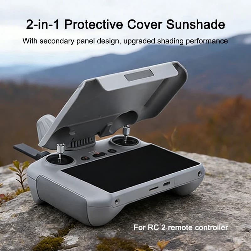 Protective Cover for DJI RC2 Remote Controller, Shadow Shield Board Case for DJI Air 3 / Mini 4 Pro Accessory for DJI RC 2