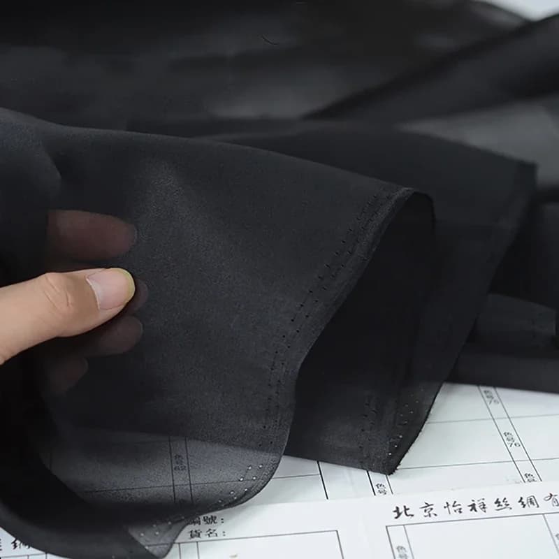 Abito da sposa in tessuto di organza di seta Abbigliamento per bambini camicia ombrello gonna tessuto haute couture foderato con materiale fai da te fatto a mano