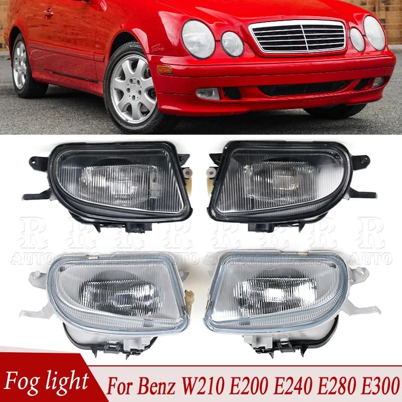 R-AUTO A 1708200156 Auto Fendinebbia Anteriore Della Luce di Nebbia Per Mercedes-Benz W210 E200 E240 E280 E300 E320 E230 E250 E270 E290 E430 E420
