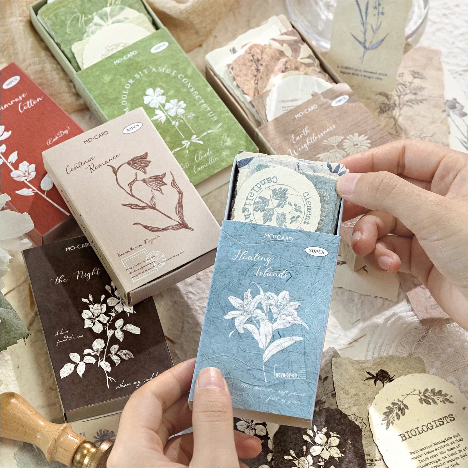 30 pz/1 lotto Kawaii Scrapbook Adesivi Foresta Overture Spazzatura Ufficiale Oro Planner Cancelleria Planner Decorativo