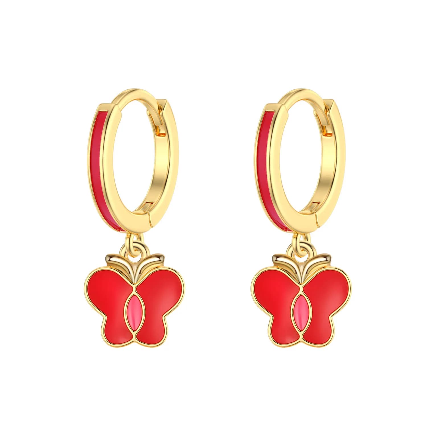 Orecchini pendenti a farfalla per bambine, bambini, regalo di compleanno per bambini, piccoli gioielli regalo carini per bambini squisiti