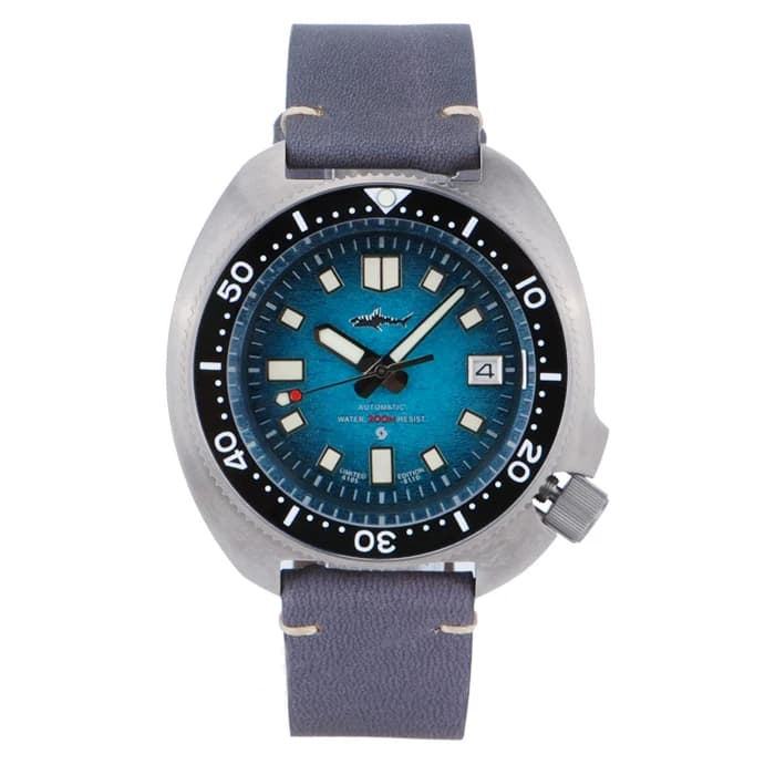 HEIMDALLR Orologio automatico da uomo Tartaruga Titanio Orologio da polso meccanico Diver 200M Impermeabile Luminoso Zaffiro Lunetta in ceramica NH35