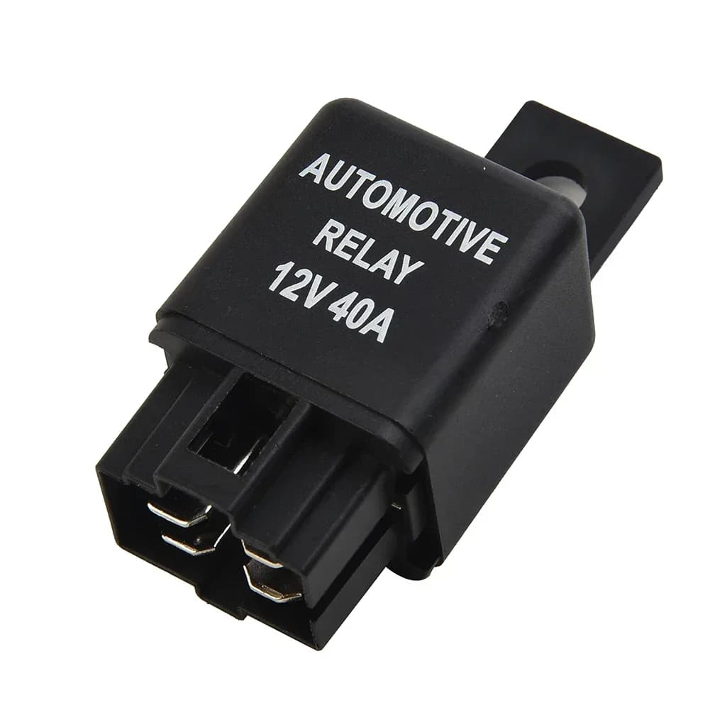 Relè per auto 12V 40A Automotive Van Boat Bike 4 Pin SPST relè di allarme per avvio remoto, fari nascosti, porte Pop, uscite del bagagliaio S