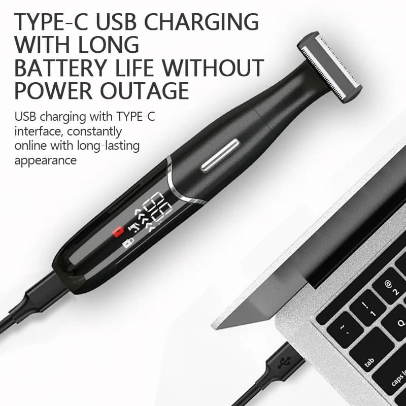 Intime Areas Haircut Precision Razor Man Line Bikini Sensitive Shaver Balls Eggs Pubic Hair Trimmer Satin Barba Clipper