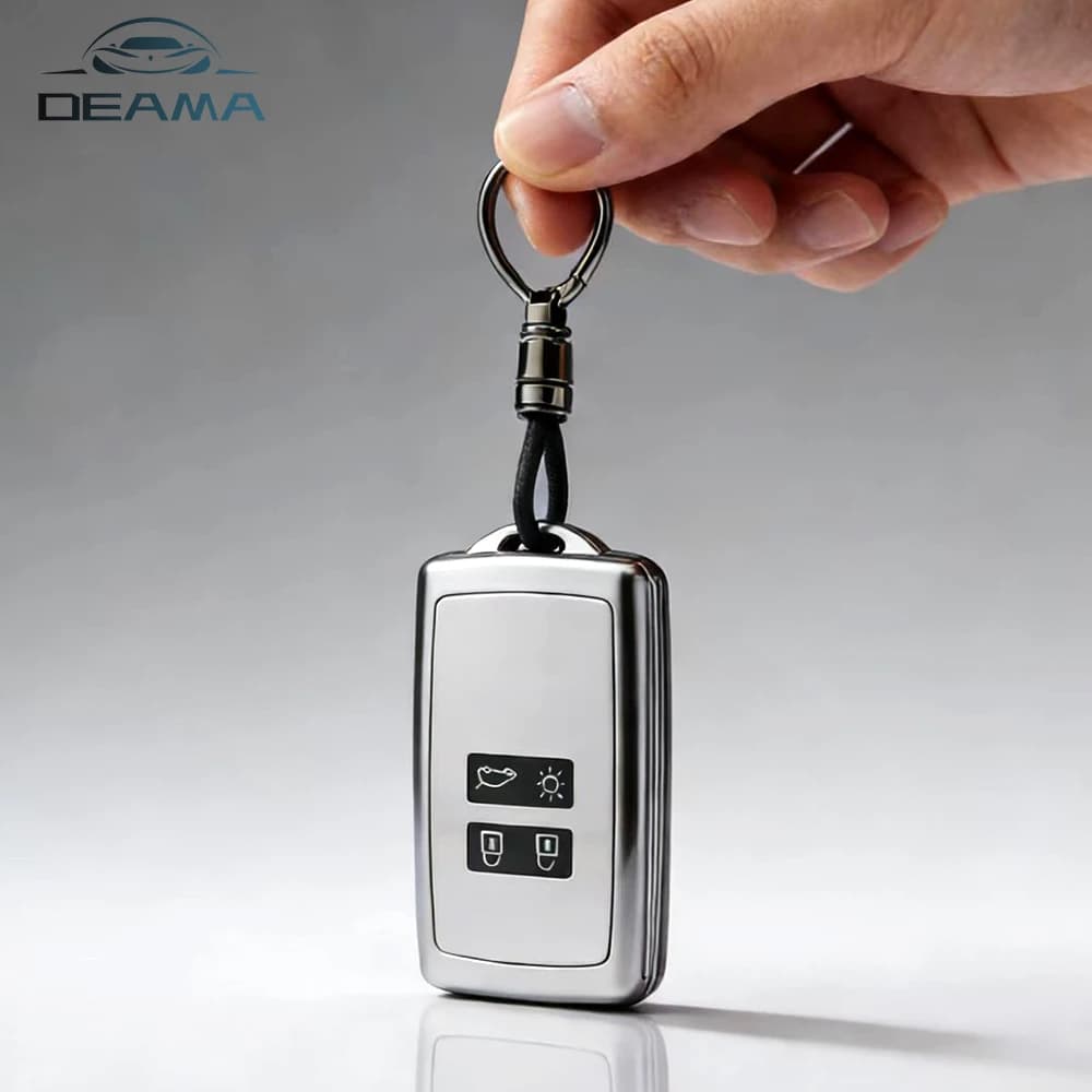 Custodia Protettiva in TPU per Chiave Telecomando Auto per Renault Koleos Kadjar Clio Captur Megane Talisman Espace Zoe Scenic 4 Arkana Dacia Sandero
