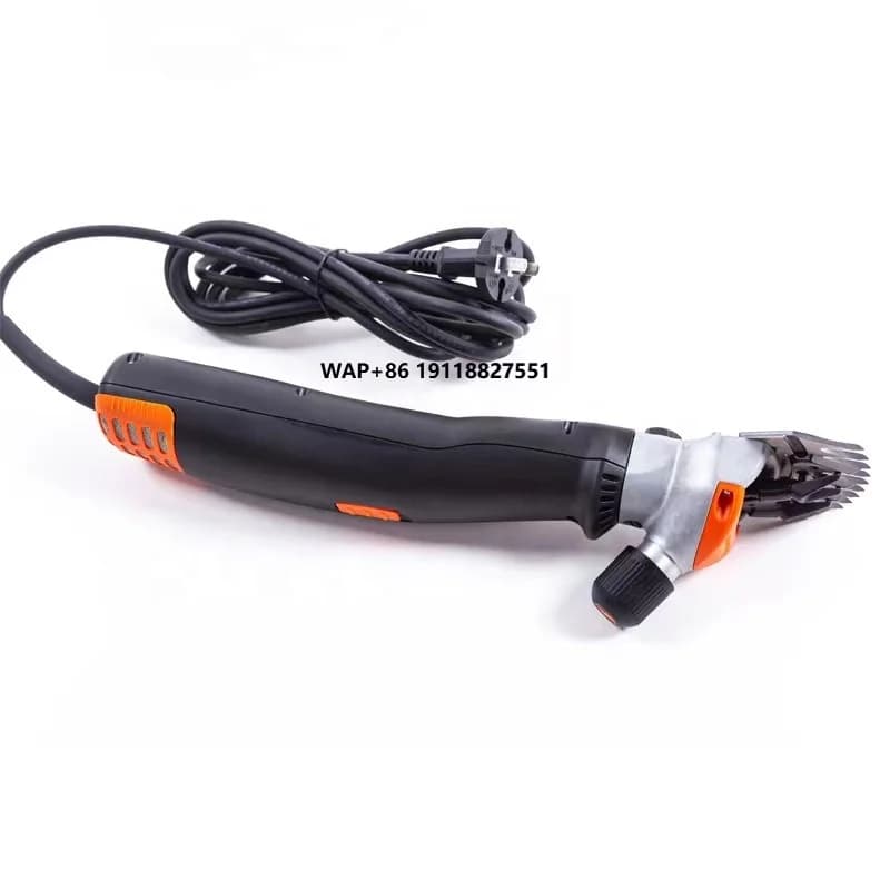 BEIYUAN Tosatrice Elettrica Portatile per Pecore, Tosatrice Elettronica a Spinta con Lama a 9 Denti per Allevamenti di Pecore