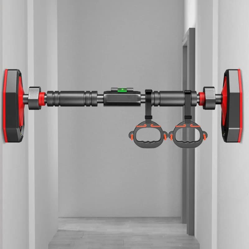 Internal door frame traction bar, horizontal bar for home use, fitness wall equipment, corridor bar