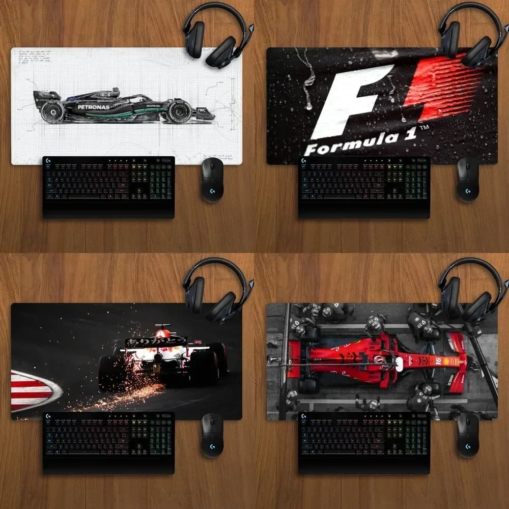 Formulas 1 F1 Mousepad antiscivolo Lockedge Office Student Gaming addensato grande 900x400 Tappetino per scrittura Cuscino Accessori per ufficio