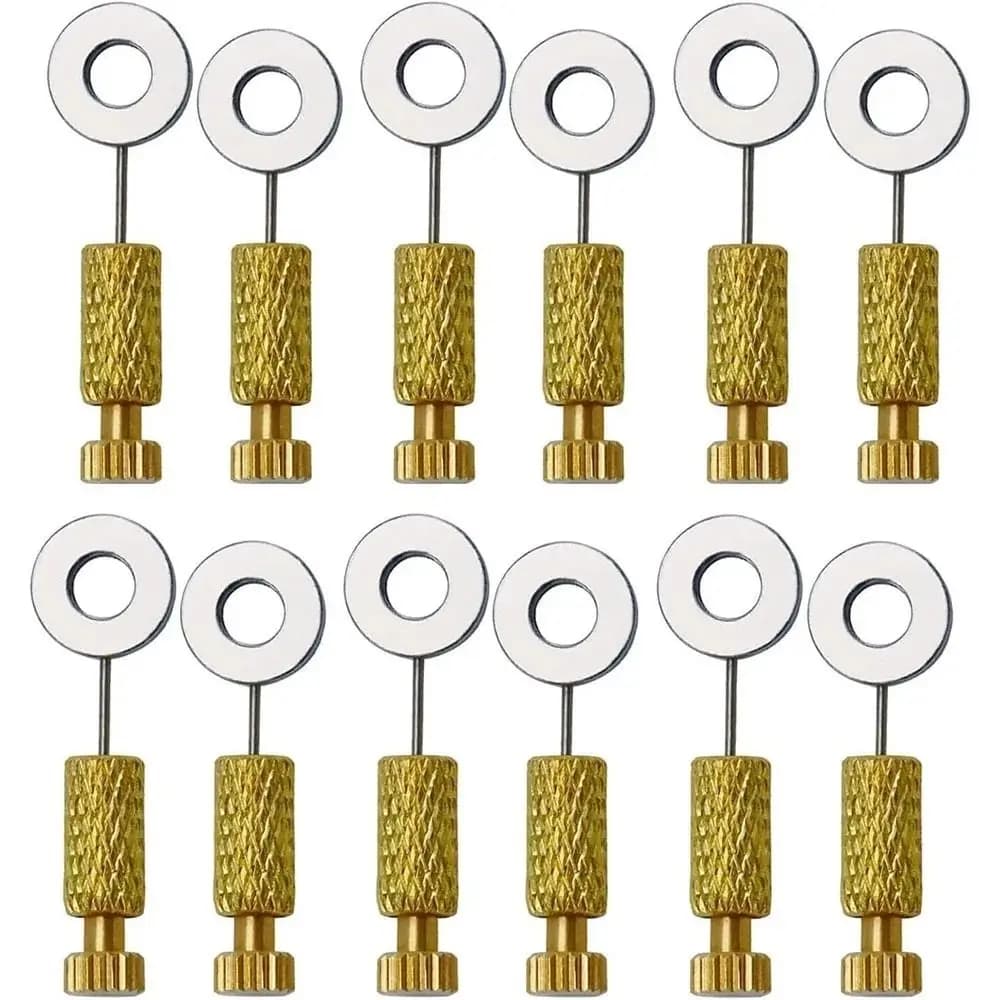 Craft Supplies Gold Positioning Needle Silver Metal Suture Fixed Position Needle