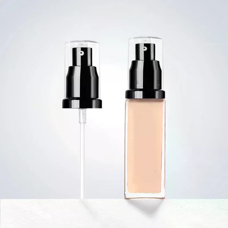 1 makeup tool, foundation pump, suitable for liquid foundation, replacement tool with black or golden pump