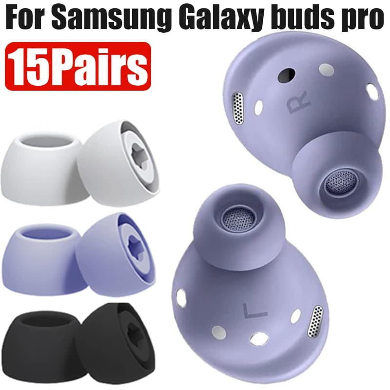 Silicone earphones for Samsung Galaxy Buds Pro Wireless earphones Auxiliary with sound insulation Silicone ear plugs S/M/L