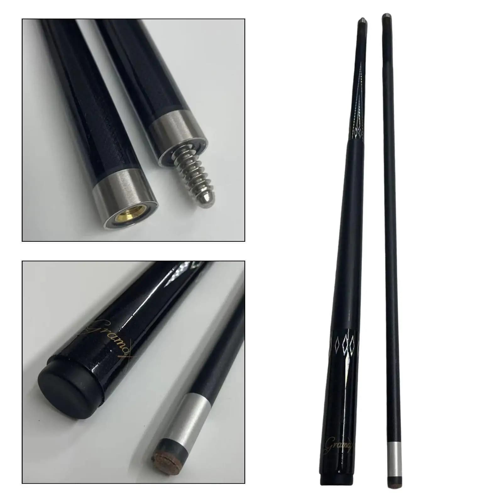 Stecca da biliardo in fibra di carbonio con punta da 13 mm, a grandezza naturale, da 58 pollici, per biliardo