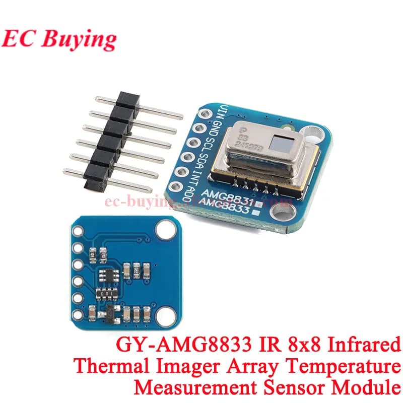 GY-AMG8833 IR 8x8 Infrared Thermal Camera Array Module Temperature Measurement Sensor For Arduino Camera Pixel I2C Raspberry Pi